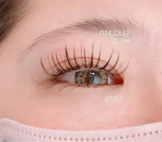 マツエク・マツパ eyelash BeMakeのマツエク・マツパデザイン
