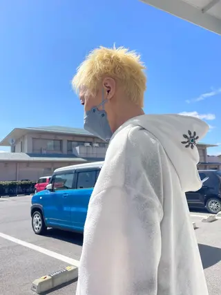 カラー メンズ 錦 茉李 @lm.mari03のヘアスタイル