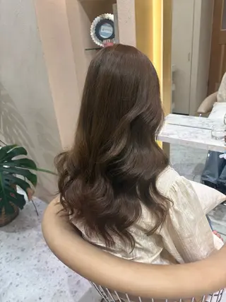 ロング Kanami/韓国風 /艶カラーのヘアスタイル