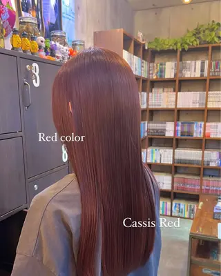 セミロング カラー 韓国・ナチュラル特化 naoki.のヘアスタイル