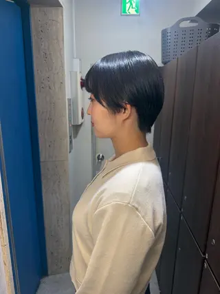 ショート ✩*Ayane*✩ うる艶カラー🫐のヘアスタイル