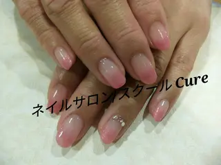 ミディアム ネイル ネイルサロン Cureのネイルデザイン