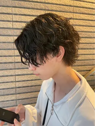 パーマ メンズ メンズ特化モテヘア 🌙Nanakaのヘアスタイル
