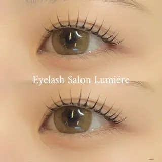 マツエク・マツパ Lumiére SAKURAのマツエク・マツパデザイン