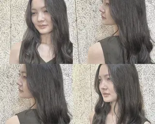 セミロング カラー KURAKU羽根木店所属・藤田 衣子のヘアスタイル