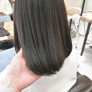 ミディアム hase _のヘアスタイル