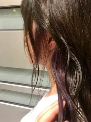 セミロング カラー 🌷小野田 睦🌷のヘアスタイル