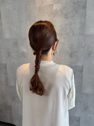 ロング ヘアアレンジ 多田 葉月のヘアスタイル