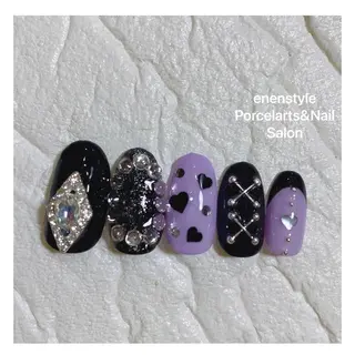 ミディアム ネイル 👑enen style👑のネイルデザイン