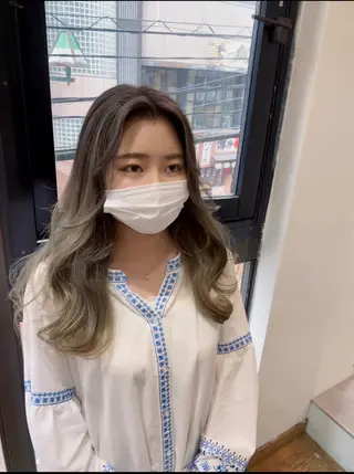 ロング 韓国ヘア🇰🇷 スズキのヘアスタイル