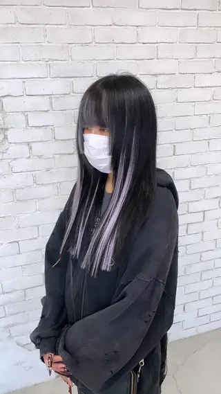 セミロング 派手髪支持率No1 Eisukeのヘアスタイル