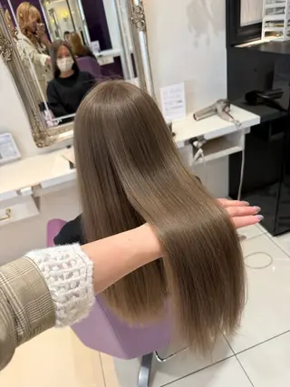 カラー 🍒ベージュ/ピンク ベージュ🍒なつきのヘアスタイル