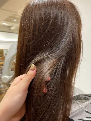 ロング 井上 ほのかのヘアスタイル