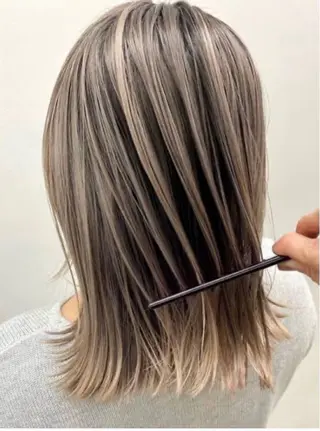 カラー EARTH富山婦中店 2026新卒20万〜のヘアスタイル