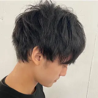 ショート カラー パーマ ヘアアレンジ メンズ キッズ ネイル マツエク・マツパ アイブロウ 久木原 ゆりのヘアスタイル