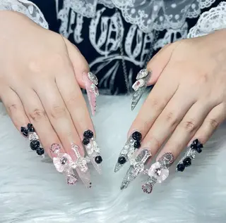 ネイル Lee Nails チップ長さだし専門店のネイルデザイン