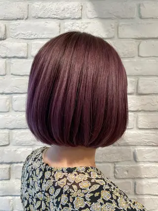 ショート カラー ベージュカラー🧸 伊藤なつみのヘアスタイル