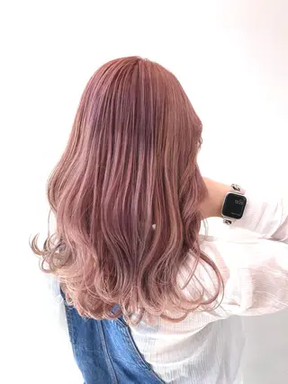 ミディアム カラー Unami MIHA☘️*゜のヘアスタイル