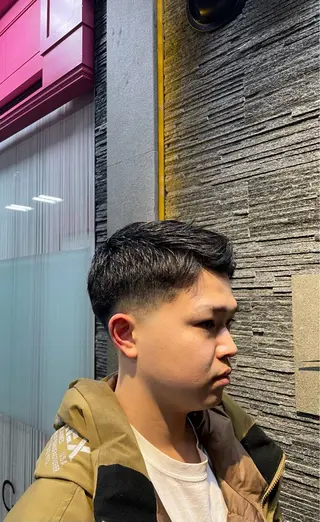 ショート メンズ ほり たつみのヘアスタイル