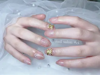 ミディアム Nail Salon +Aのネイルデザイン