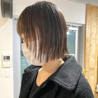 ショート レイヤー/大人ボブ 渡邉【日吉美容室】のヘアスタイル