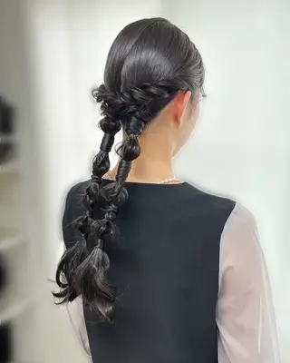 ヘアアレンジ 増田 有里のヘアスタイル