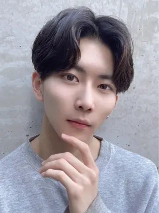 ショート カラー パーマ ヘアアレンジ メンズ メンズ特化酒井翔太 /メンズカット/名駅のヘアスタイル