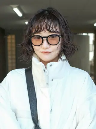 ミディアム パーマ 栄・伏見 JOULE'Sのヘアスタイル