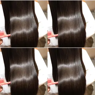 ロング カラー レイヤーカット/ 縮毛矯正🇰🇷早坂のヘアスタイル