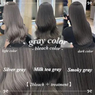 カラー 札幌韓国風艶カラー 🎀𝐒𝐀𝐇𝐎のヘアスタイル