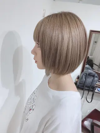 ショート 【Diar】オーナー アキヨシケンタのヘアスタイル