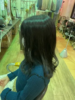 ロング hair make echo滿木あい花のヘアスタイル