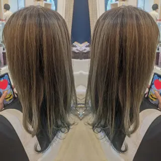 ロング 池田 恵久美のヘアスタイル