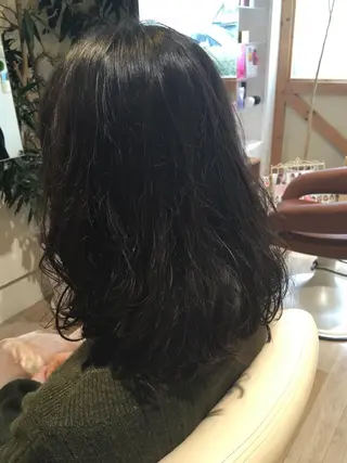 ミディアム パーマ かっちゃん /彩斗のヘアスタイル
