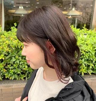 ミディアム カラー カラー特化美容師 💎EIKI💎のヘアスタイル