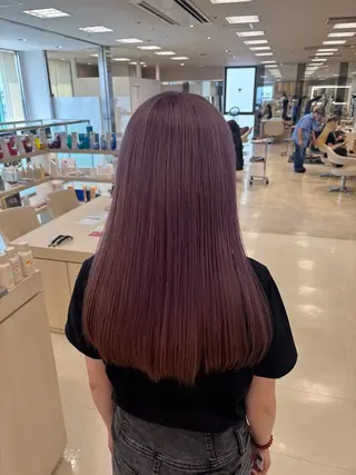 カラー 🎀暖色カラー/透明 感カラー/ひな🎀のヘアスタイル