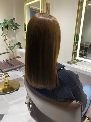 ミディアム カラー 梅田中崎町髪質改善 /オキヒロト/エコルのヘアスタイル