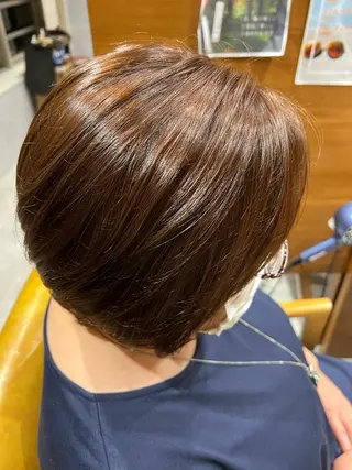 ショート カラー ⋆˙⟡かなこ⟡˙⋆ 🍰ショート募集中！のヘアスタイル