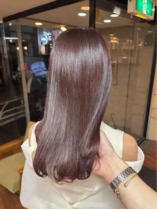ミディアム カラー 矢野 晃平のヘアスタイル