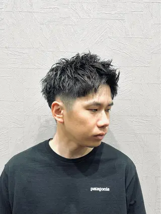 ショート メンズ 💈メンズパーマ💈 ナカザワ　　リョウのヘアスタイル