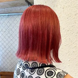 ショート カラー ヘアアレンジ 押切 響　のヘアスタイル