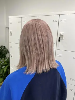 カラー *ブリーチなし🤎 透明感カラー🤎のヘアスタイル