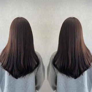 ロング カラー tocca 💜石田愛結💜のヘアスタイル