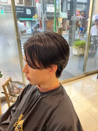 パーマ メンズ SENA 再現性 パーマと縮毛矯正のヘアスタイル