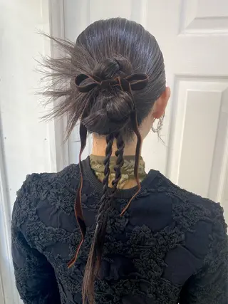 ヘアアレンジ uros.中目黒 moekaのヘアスタイル