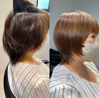 ショート 門間 拓己のヘアスタイル