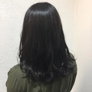 セミロング カラー 髪質改善/艶髪/大竹 穂香🦉のヘアスタイル
