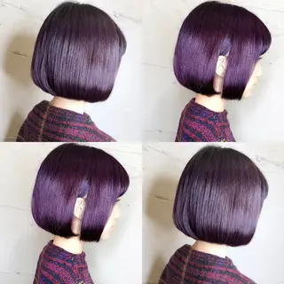 ミディアム カラー 成城美容室 YOSHIMURAのヘアスタイル