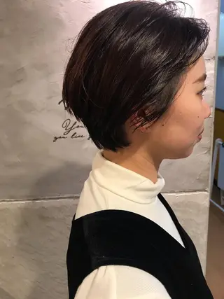 ショート さの あやねのヘアスタイル