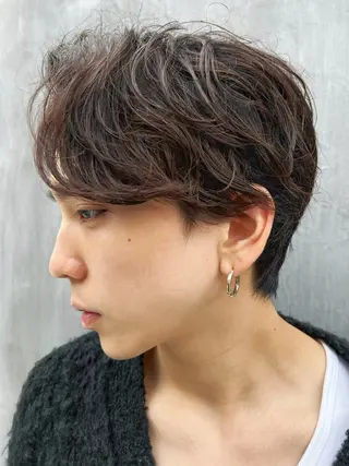 ミディアム サトウ タケル 表参道のヘアスタイル